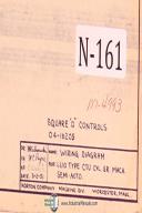 Norton-Norton 6 & 10 Type CTU Cylindrical Grinding Machine Wiring Schematic Year 1951-CTU-No. 10-No. 6-Type CTU-01